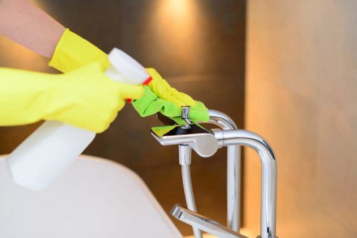 PCI-compliant payment processing for a cleaning service