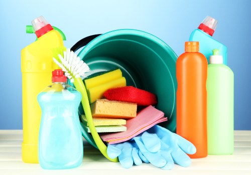 Protective PPE used by Yeading carpet cleaners during a cleaning job
